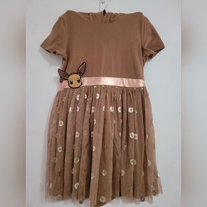 Girls pokemon dress size XL